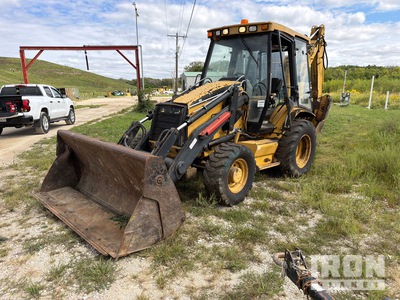 Cat 416CT 4x4 を見 Backhoe Loader