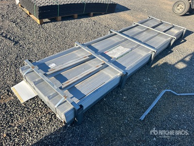 Quantity of (150) 2026 KJ K084 Galvalume Corrugated Steel Sheets (Unused)