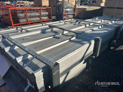 Quantity of (150) 2026 KJ K084 Galvalume Corrugated Steel Sheets (Unused)