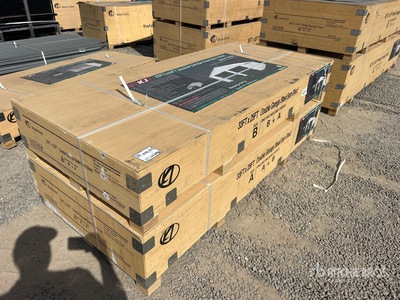 2026 KJ K3325 Double Garage Metal Shed (Unused)