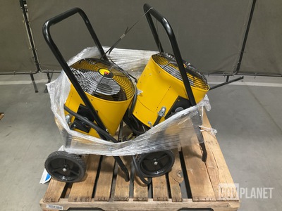 (2) Fostoria Industries FES-0924-1C Space Heaters