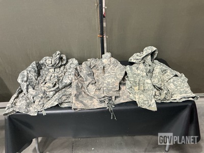 (13) Wet Weather Parkas, (11) Cold Weather Parkas & Assorted Items