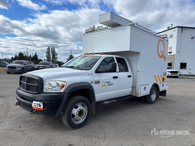 2009 Dodge Ram 5500 4x2 Crew Cab Utility Truck