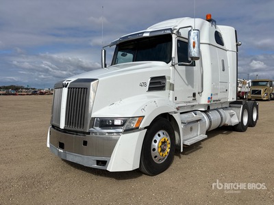 2018 Western Star 5700 6x4 T/A Sleeper Truck Tractor