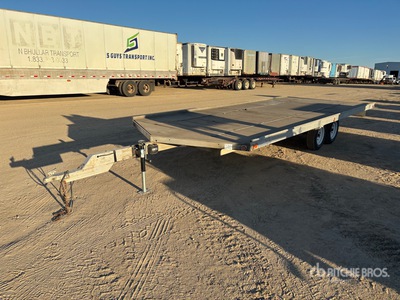 20 ft T/A Remorque utilitaire