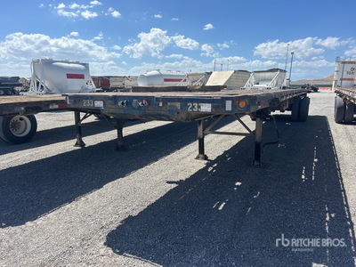 1984 Utility 45 ft T/A Flatbed Trailer