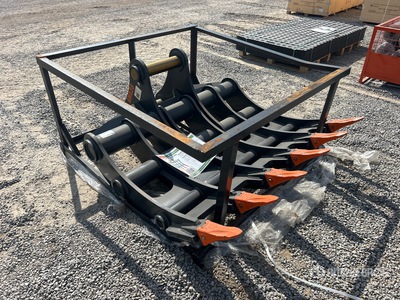 2026 KJ AMK36 65 in Rastrello per escavatore - Fits Cat 336 / 30 - 38 ton (Unused)