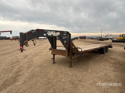 2013 Diamond FLT210 30 ft T/A Gooseneck Remorque pour équipement