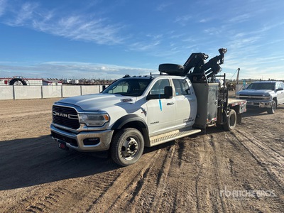 2019 Hiab XCLX078ES-4 2800 kg Knuckle Boom on 2019 Ram 5500 SLT 4x4 Crew Cab Crane Truck