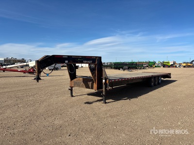 2016 SWS 35 ft Tri/A Gooseneck مقطورة معدات