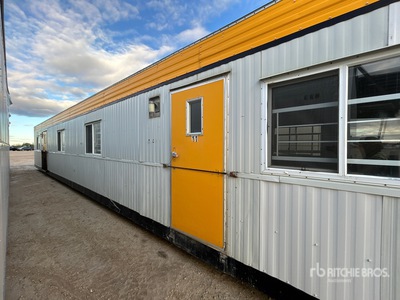 2007 Atco 60 ft x 12 ft Skid-Mounted Mobile Office
