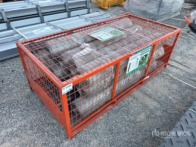 Quantity of (10) 2026 KJ K1640 164 ft x 5 ft Galvanized Fencing (Unused)