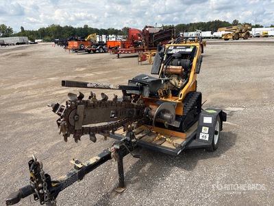 Barreto Tracked Zanjadora w/ Barreto Trailer