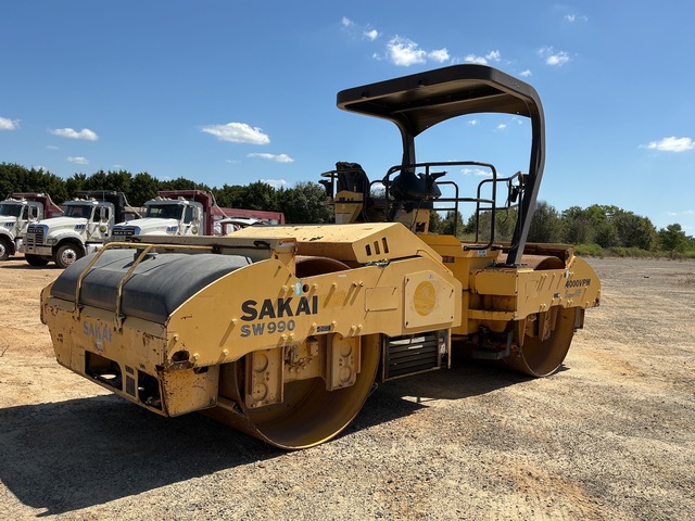 2009 Sakai SW990 Double Drum Roller 2009 Sakai SW990 Double Drum Roller