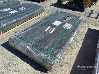 Quantity of (12) 2026 STARVOX PPP-12 Polyethylene Board Road Bed Protection Tapis (Unused)