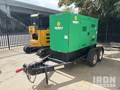 2018 MQ Power DCA70SSIU4FSG 56 kW Mobile Generator Set (Inoperable)