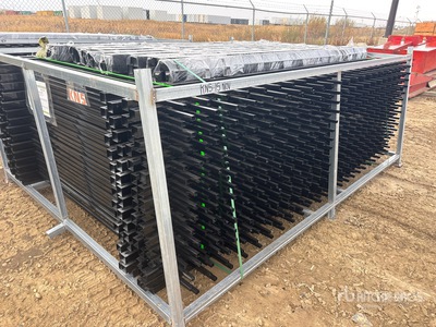Quantity of (30) 2026 STARVOX SV0810-30 10 ft x 7 ft Powder Coated Fencing (Unused)