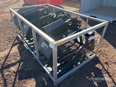Greatbear 72 in Skid Steer Grapple Bucket (Unused)