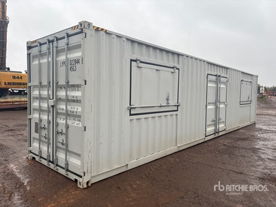 2025 40 ft High Cube Multi-Door Contenedor de almacenamiento