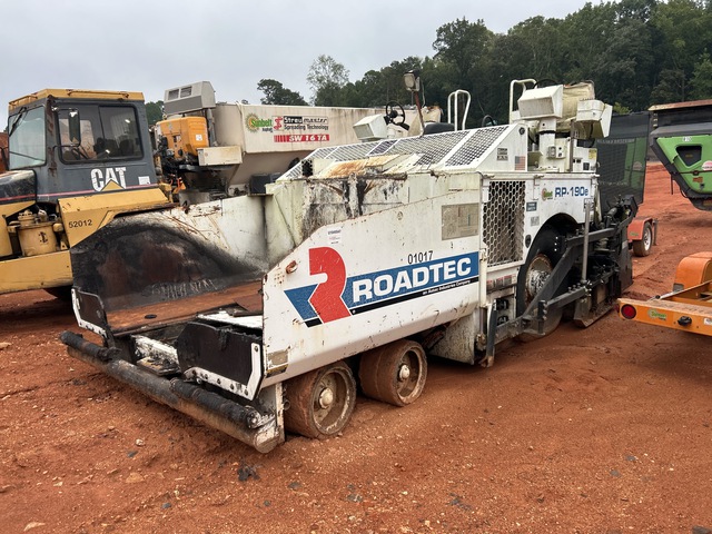2015 Roadtec RP-190e Wheel Asphalt Paver