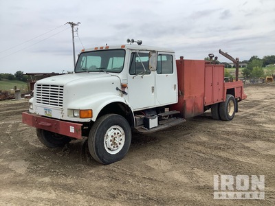 1990 IHI 4x4 Crew Cab Fuel and Lube Truck