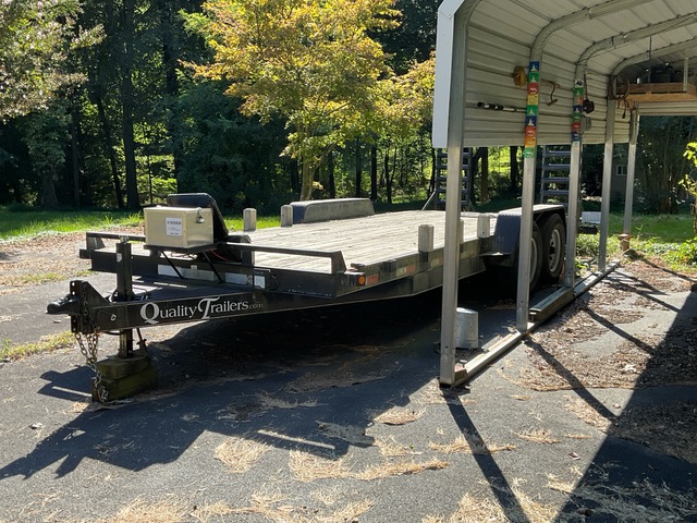2015 QTE 20 ft T/A Utility Trailer