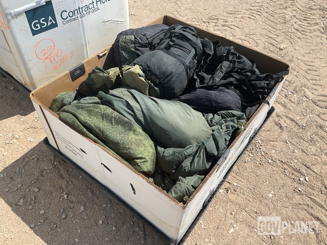 (9) Modular Sleep Systems, (105) Assorted Sleeping Mats & (14) Sleeping Bags