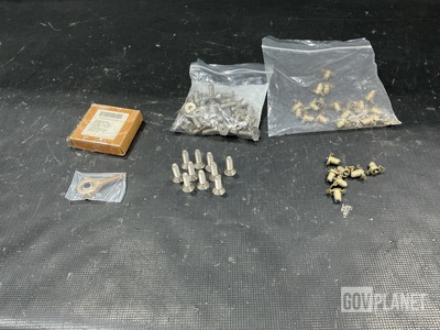 (2) Plain Rod End Bearings, (50) Socket Head Cap Screws & Assorted Items