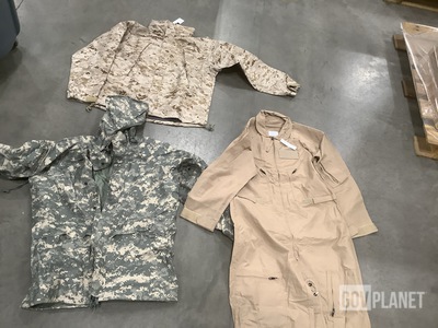 (28) Pairs of Women's Flyer's Coveralls, (6) Cold Weather Parkas & Assorted Item
