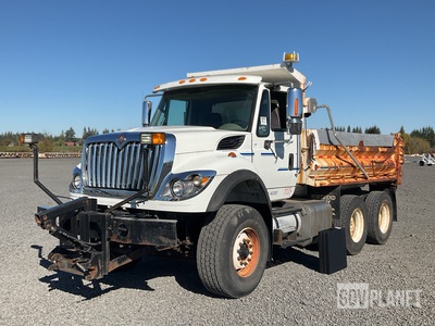 2013 International 7500 SBA 6x4 Dump Truck