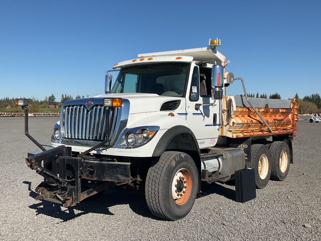 2013 International 7500 SBA 6x4 Dump Truck