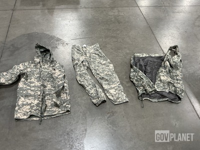 (22) Parkas, (75) Pairs of Trousers, (18) Jackets, (1) Coat & (1) Liner