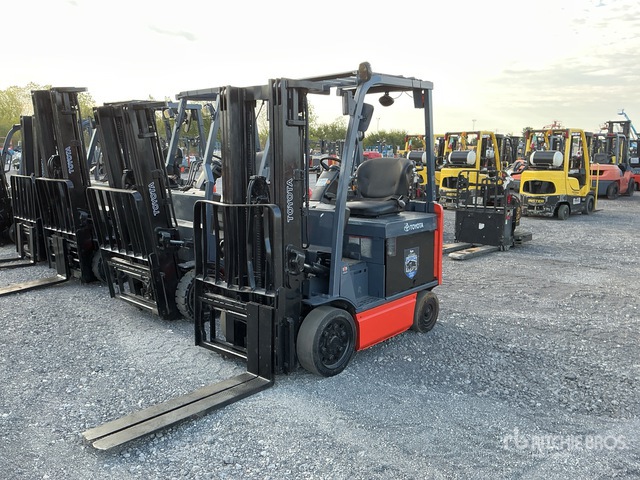 2018 Toyota 8FBCU25 4400 lb Electric Forklift