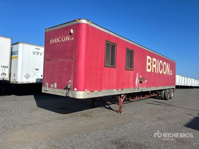 1996 Wabash RSA 48 ft x 8 ft 6 in Portable T/A Mobiel kantoor