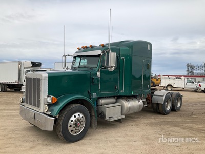 2007 Peterbilt 3- Achs Sattelzugmaschine mit Schlafkabine