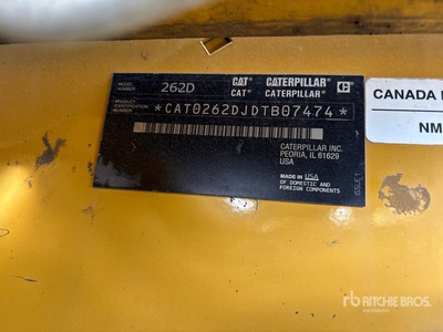 2017 Cat 262D Skid Steer Loader