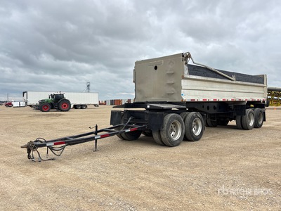 2005 Trojan 26 ft Quad/A End Dump Trailer
