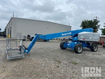 2012 Genie S-65 4WD Diesel Piattaforma monobraccio