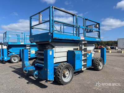2003 Genie GS4390 4x4 Dual Fuel Scissor Lift