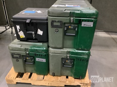 (4) Assorted Storage Cases