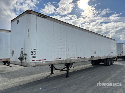 2012 Great Dane 53 ft x 102 in T/A Van Trailer