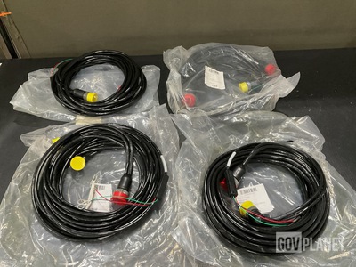 (4) Celltron C3-305 IR Camera Interconnect Bulkhead Cable Assemblies