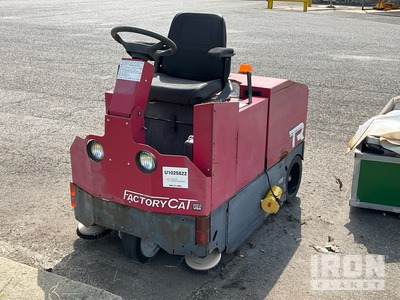 Factory Cat TR Ride-On Electric Floor Sweeper