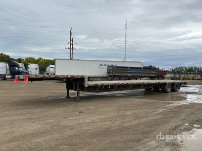 2007 Manac 53 ft T/A Step Deck Trailer