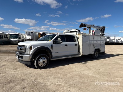 2018 Ford 4x4 Crew Cab Servicewagen