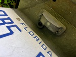 Trailer Chassis with License Plate Light Functional