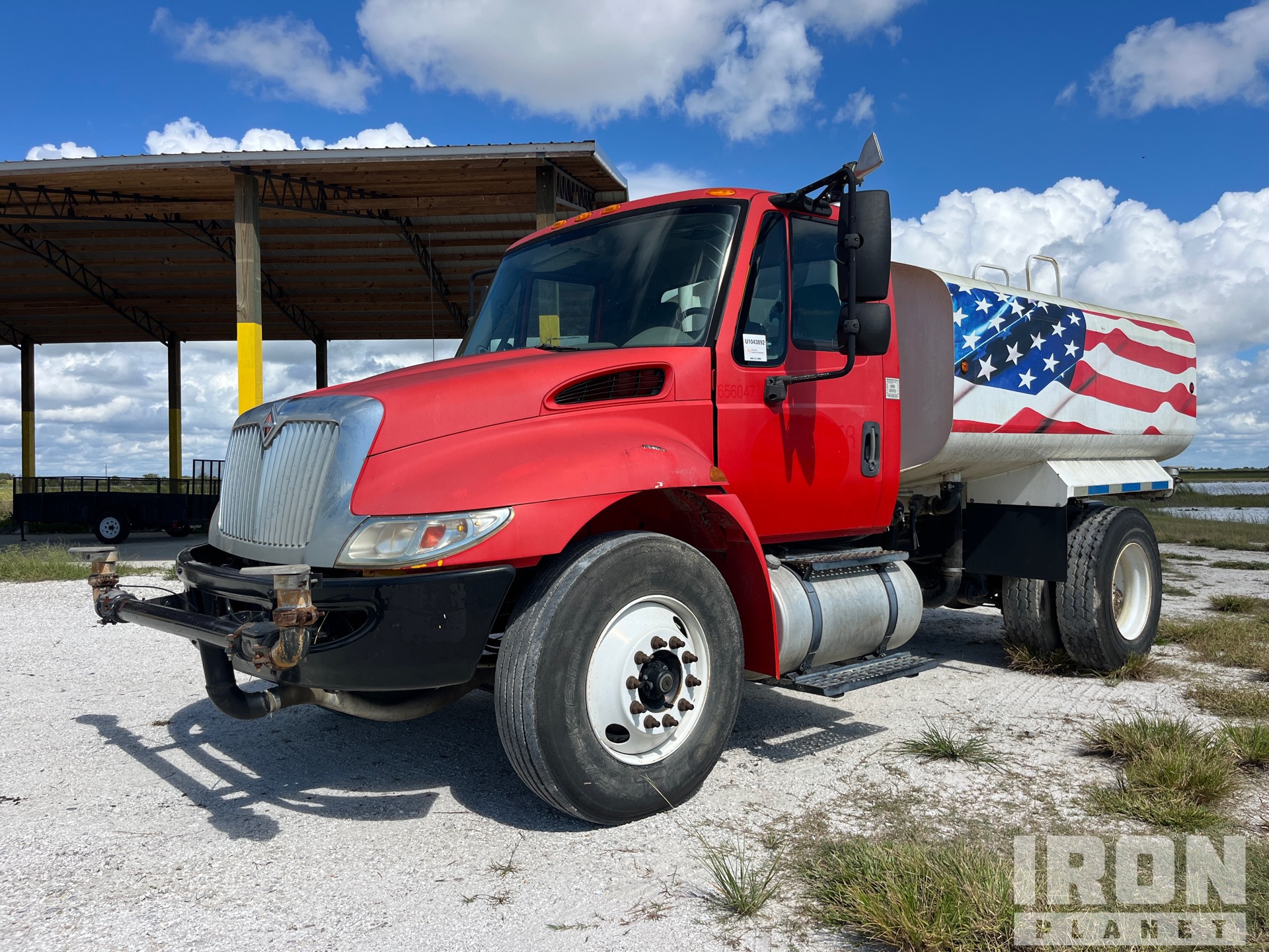 2013 International Durastar 4300 2000 gal 4x2 Water Truck