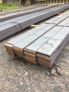 Lot of (34) Flat Steel