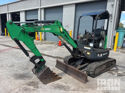 2019 Bobcat E26 を見 Mini Excavator