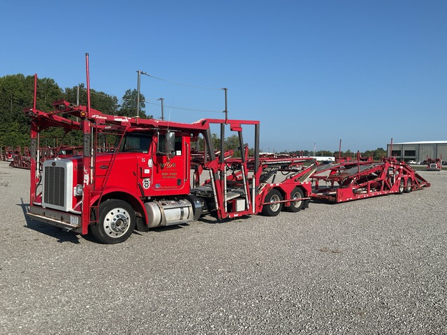 2017 Peterbilt 365 Car Carrier Truck w/Delavan 6000GS T/A Trailer 2017 Peterbilt 365 Car Carrier Truck w/Delavan 6000GS T/A Trailer
